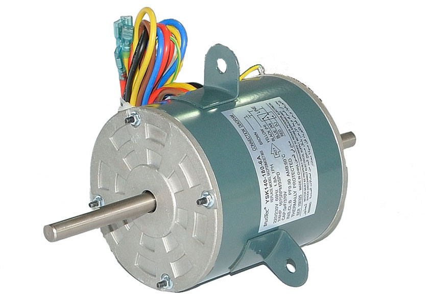 Double Shaft Replace Fan Motor Air Conditioner 1/3HP 245W 115V