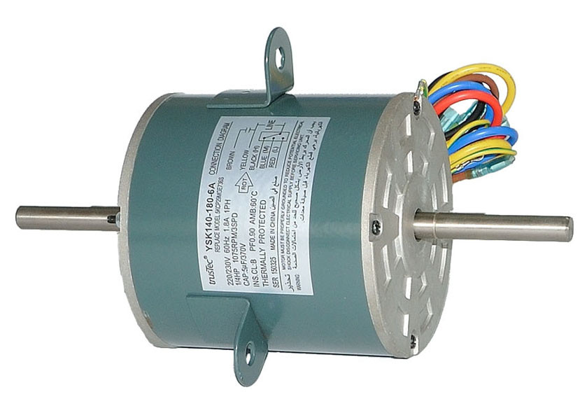 Replacement Fan Motor For Air Conditioner Reversible Rotation 1/5HP