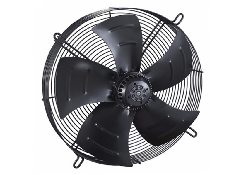 CE 300mm Axial Flow Fan Ac Axial Exhaust Fan With External Rotor Motor