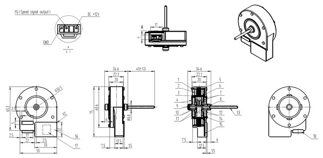 12 Volt Fridge >> Micro Brushless Refrigerator 12v Dc Electric Motor For Fridge Evaporator 12 Volt Fridge >> Micro Brushless Refrigerator 12v Dc Electric Motor For Fridge Evaporator