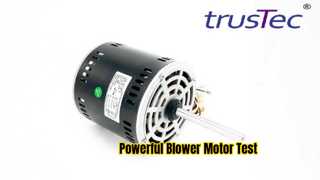 YDK-375-6B64 AC Blower Motor Test | 1/2HP, 318-410V, 50Hz, 920RPM in Action