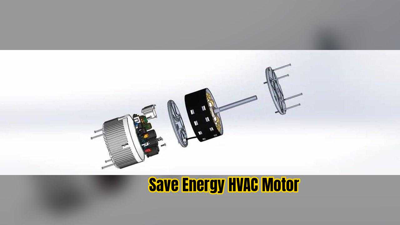 Trustec ECM Motor - exploded picture show