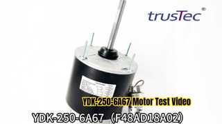 YDK-250-6A67 Motor Test Video | Detailed Operation & Performance