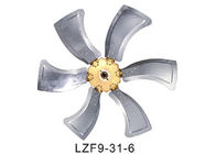 380V Industrial Air Conditioning Axial Fan Blade LZF Series 20000m³ / H Air Flow