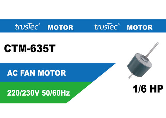 CTM-635T YSK140-125-6A3 AC Universal Fan Motor 220V 1/6HP Double Shaft for 5KCP39DGM635T