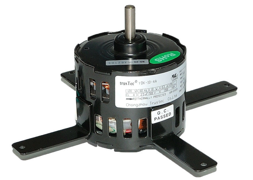 Black Universal 230V 4 Pole 1550 RPM 3.3 Inch / 3.3" motor Air Purifier Motor