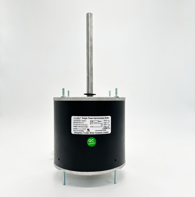 PSC  Condenser Fan Motor 208-230V 60HZ 825RPM 1/3-1/5HP 1Speed 7.5μF/370V