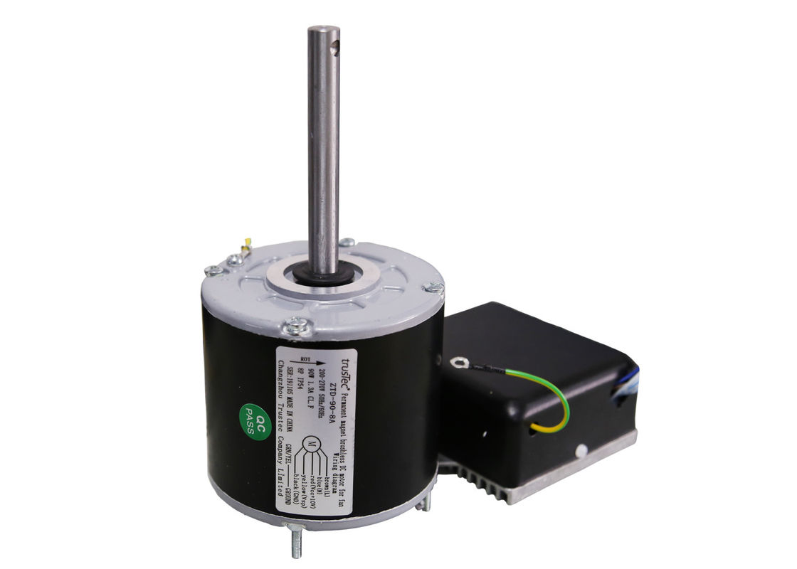 Black Energy Saving Electric EC Fan Motor Replacement Of AC DC Fan Motor