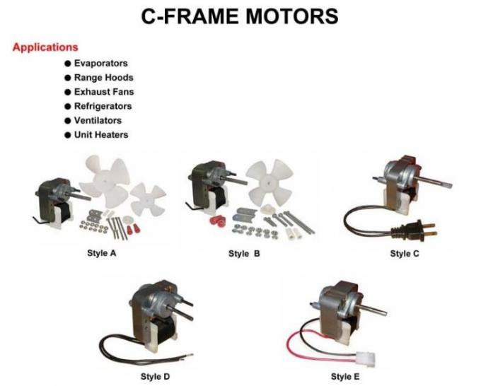 Humidifiers Heater Fans Shaded Pole Motor, Small Power Input 30W 220V
